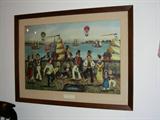 Ralph Cahoon color litho