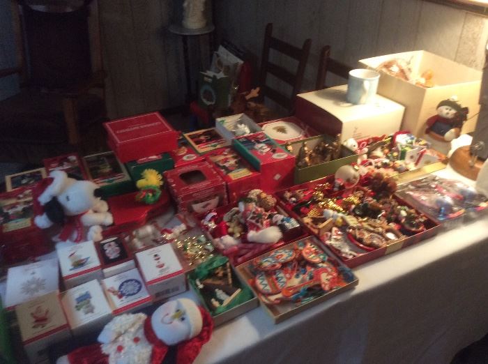 Lots of christmass items
