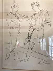 Picasso Lithograph “Ballet at the Paris Opera”
