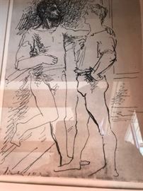 Picasso Lithograph “Ballet at the Paris Opera “