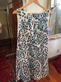 Jil Sanders Navy Dress
