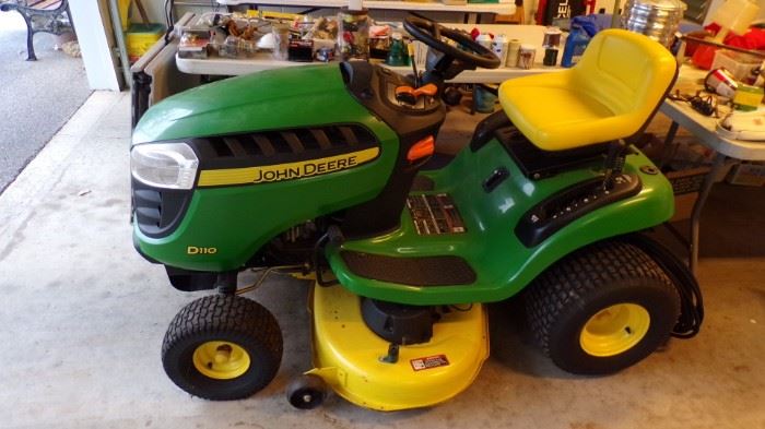 John Deere Mower with approx 79 miles on it