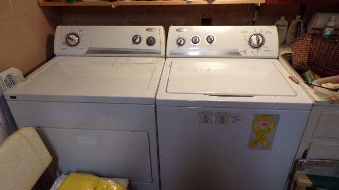 Whirlpool Washer and Dryer in good condition