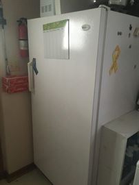 Upright freezer