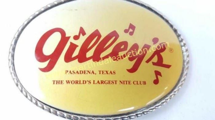 Vintage Gilley's buckle