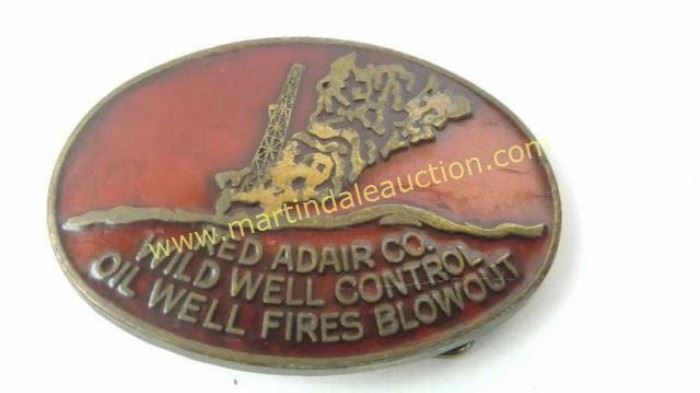 Vintage Red Adair co. oil well fires blowout