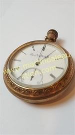 vintage Elgin grade 107 pocket watch