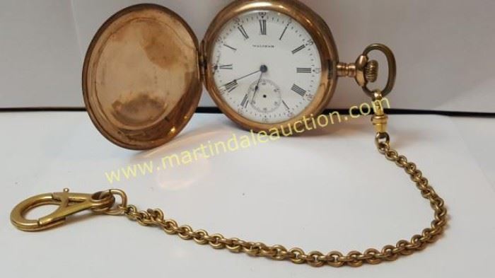 vintage Waltham grade 220 pocket watch