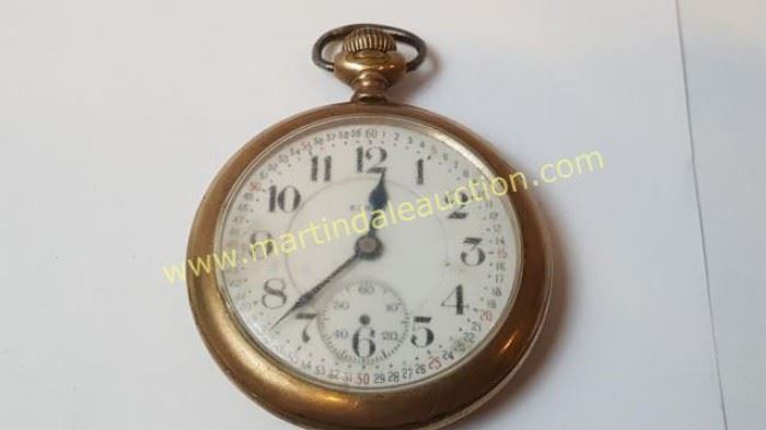 vintage Elgin grade 455 pocket watch