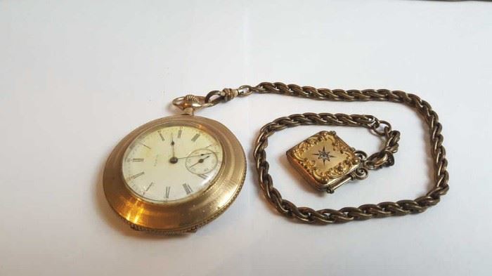vintage Elgin grade 289 pocket watch