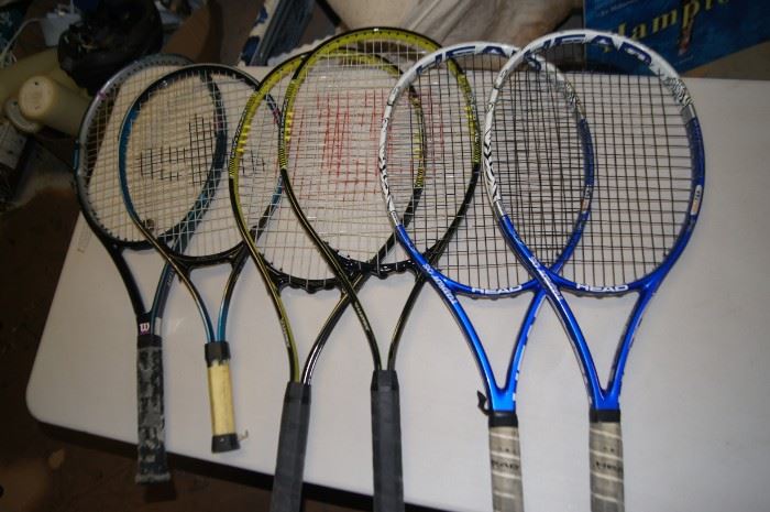 tennis raquets