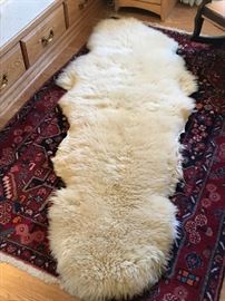 Tescan Sheep Skin Rug