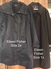 Wonderful selection of ladies clothing including several items by Eileen Fisher. Sizes 1x-2x.