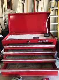 Craftsman table top tool chest