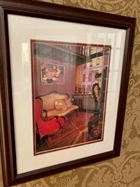 16. Interior Still Life Print (15" x 18")