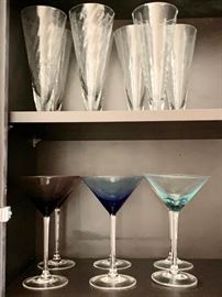 Martini Glasses & Crystal Glasses
