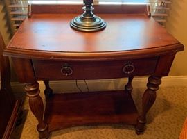 35. Harden 1 Drawer Side Table (32" x 20" x 34")