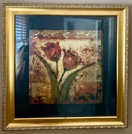 64. Gilt Framed Print (26" x 26")