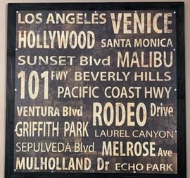 78. California Artwork (36" x 38")