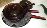 Cranberry Corning Vision Cookware