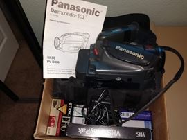 1st Bedroom Right: Panasonic PV-D406 Video Camera