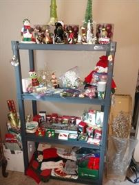 2nd Bedroom Right:  Christmas Stuff