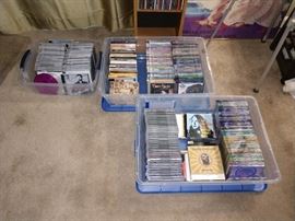 TV Room: Blues CD's & Some Rock