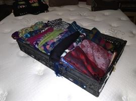 3rd Bedroom Center: Silk Scarfs