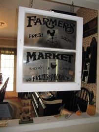 We love this window - Farmers Market