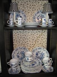Royal Meissen Japan blue dinnerware