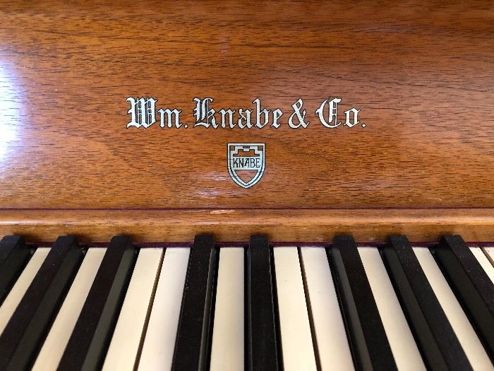 Exquisite  Wm. Knabe & Co Upright Piano