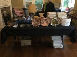 Glass Porcelain, Collectible Plates