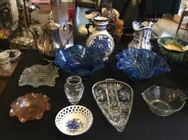 Miscellaneous glass and porcelain