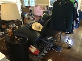 Shoes,  men and women’s clothing