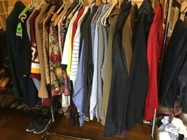 Clothing and sports memorabillia