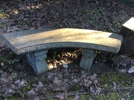 3rd Concrete Garden Bench
