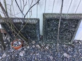 2 Concrete Paver/Plaque