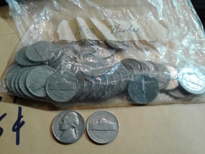 1950s Nickels