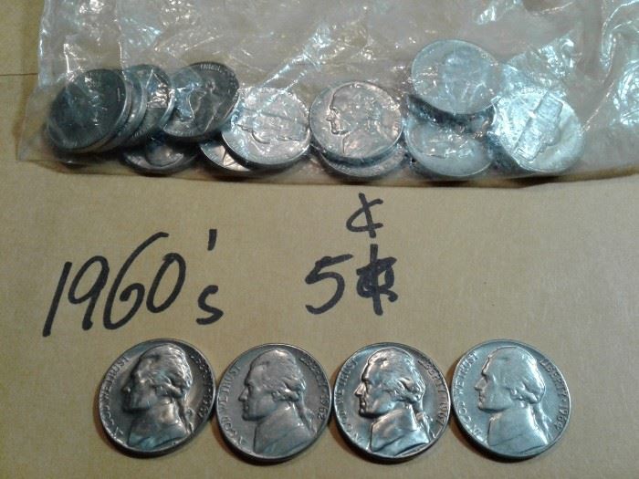 1960s Nickels