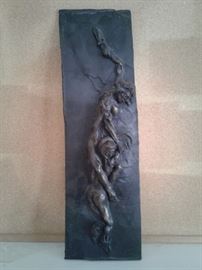 Bronze Rectangular Sculpture