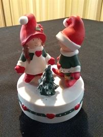 Christmas Children Music Box