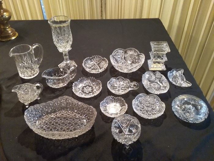 Cut Crystal and Glass