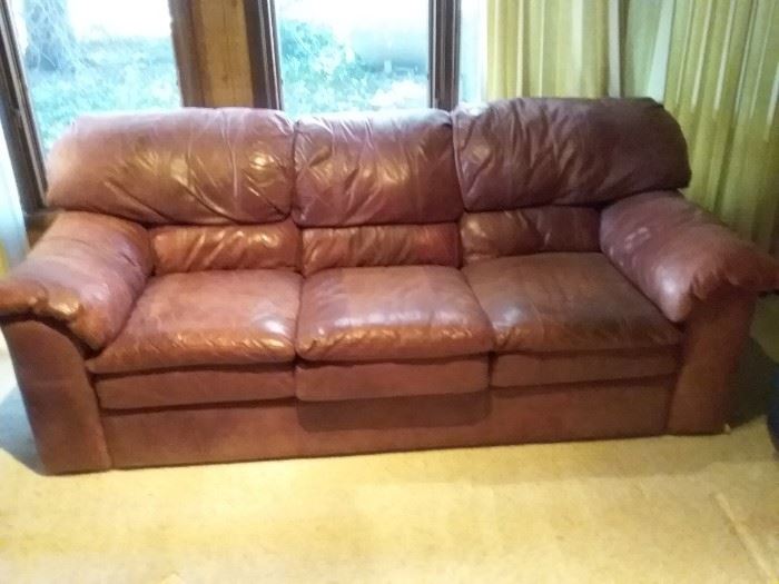 Leather Sofa