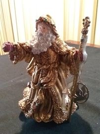 Ornate Santa Music Box