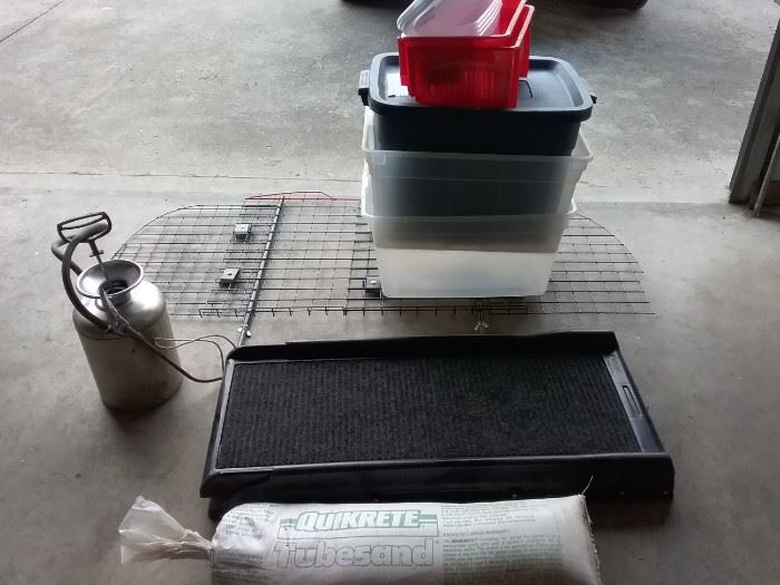 Pet Ramp, Divider, Sprayer, and More