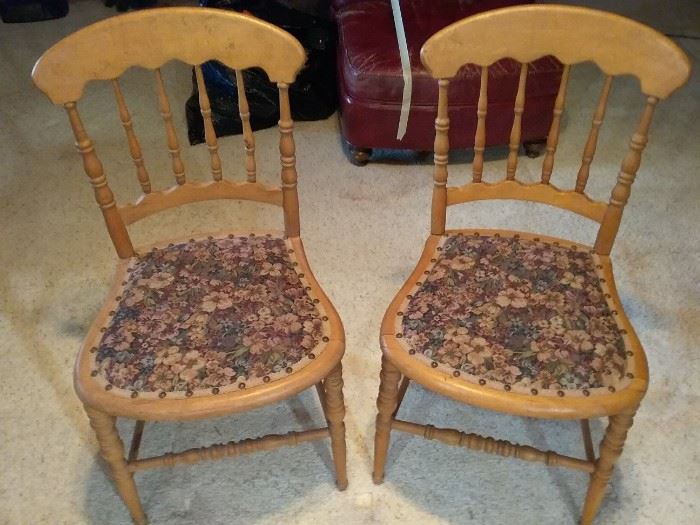 Set of Two Vintage Chairs