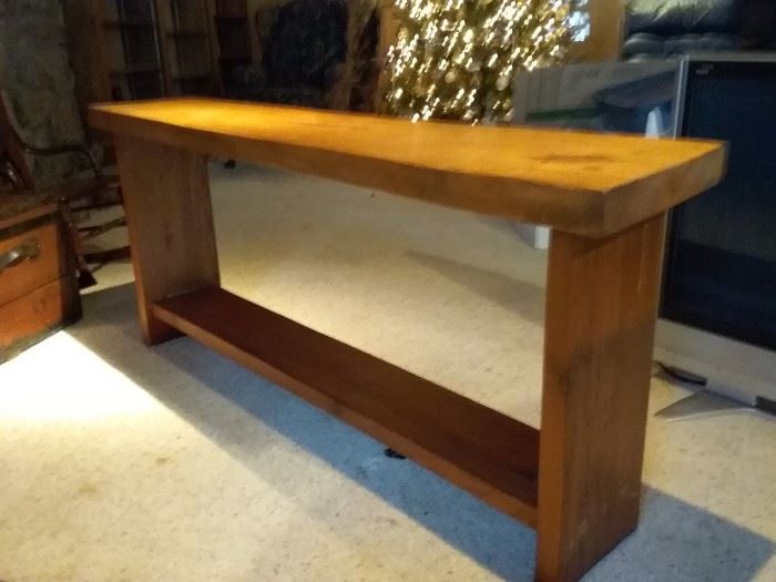 Solid Wood Display Table