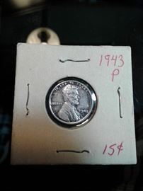 Uncirculated 1943 Penny