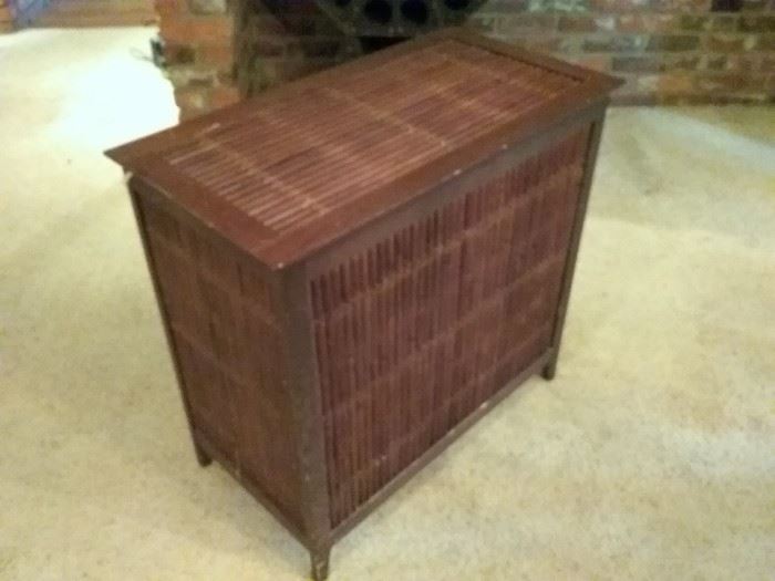 Wooden Clothes Hamper