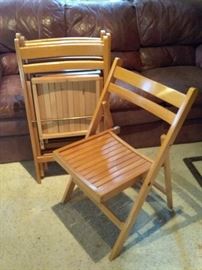 Wooden Folding Chairs